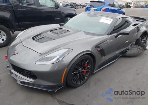 2016 Chevrolet Corvette Z06 из США, поврежденный, VIN 1G1YU2D66G5603445